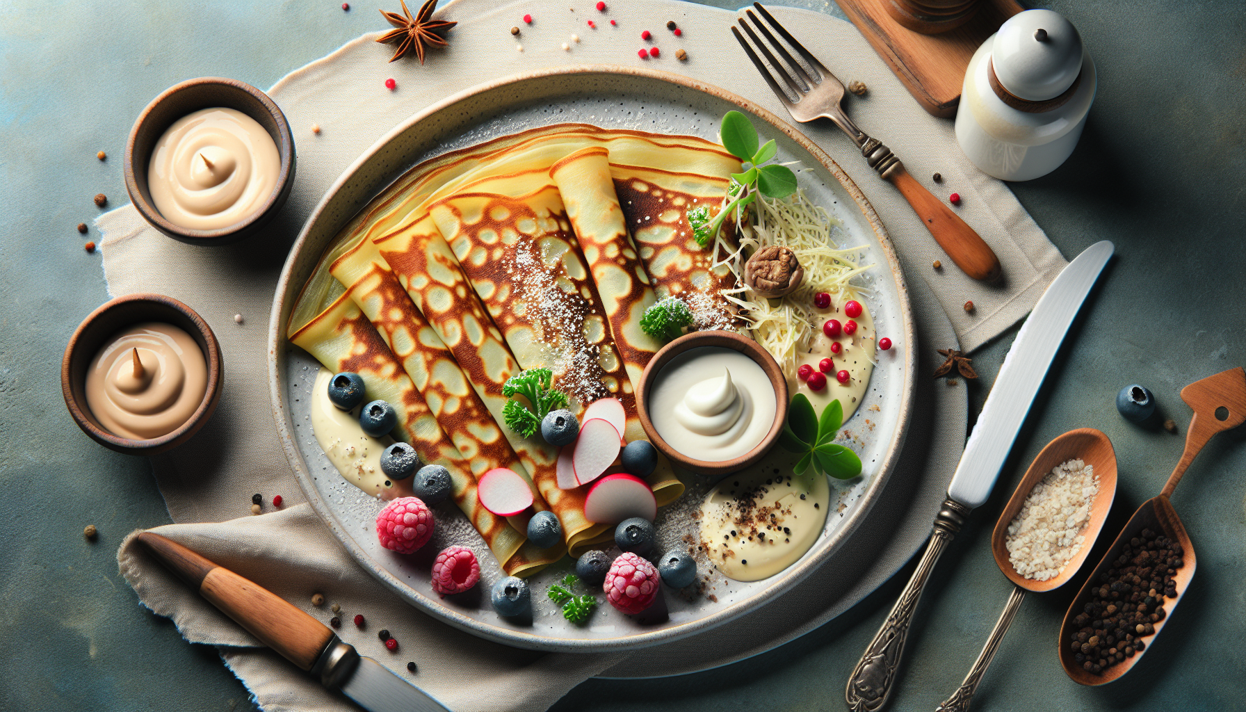 ricette salate con crepes